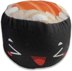 Geek Vip, Peso de Porta Sushi Kawaii Decoração Divertida cor:Preto