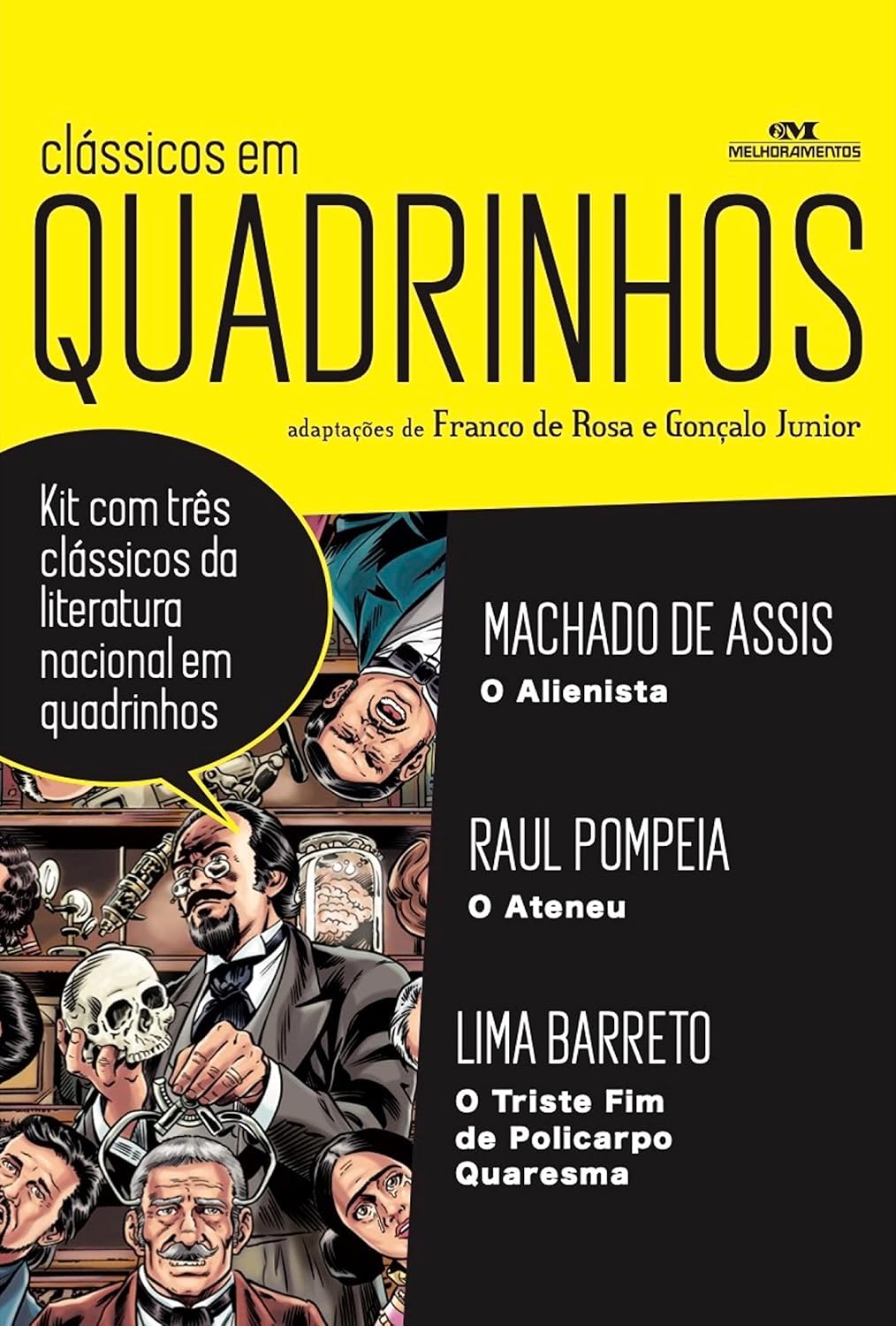 Box Clássicos em Quadrinhos: 3 volumes