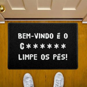 Capacho/Tapete 60x40cm - MAL EDUCADO, Beek Geek's Stuff