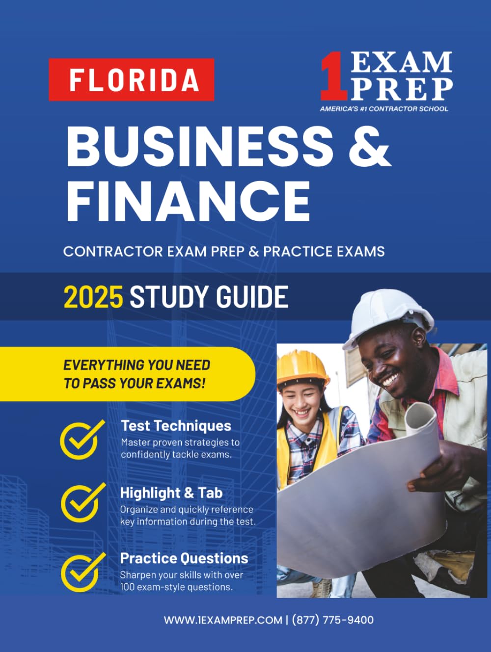2025 Florida Business and Finance Exam Cram: Contractor Exam Preparation & Practice Exams