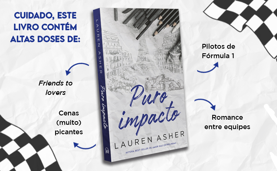Cuidado, este livro contém altas doses de: Friends to lovers, Pilotos de Fórmula 1 e cenas picantes 