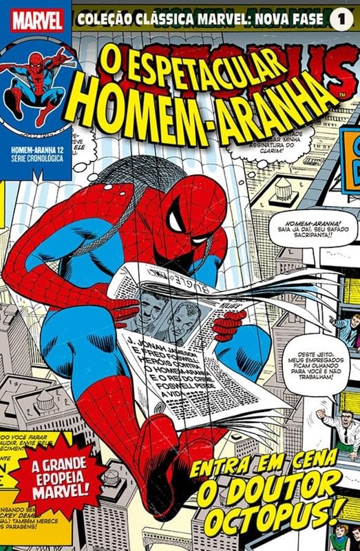 Coleção Clássica Marvel: Nova Fase Vol. 01 - Homem-Aranha 12